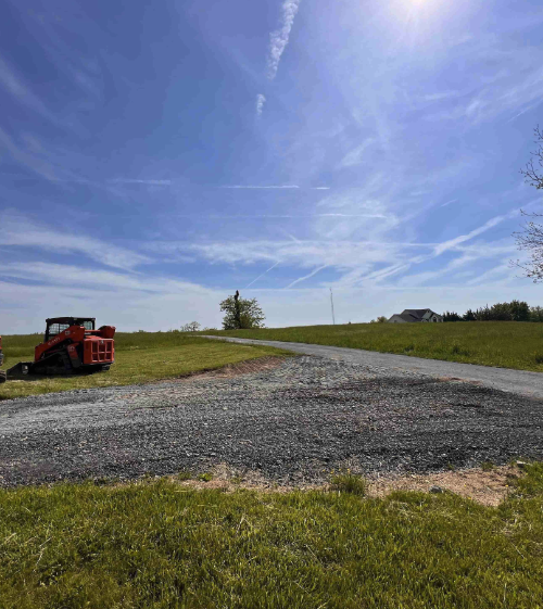 Project 17 driveway prep