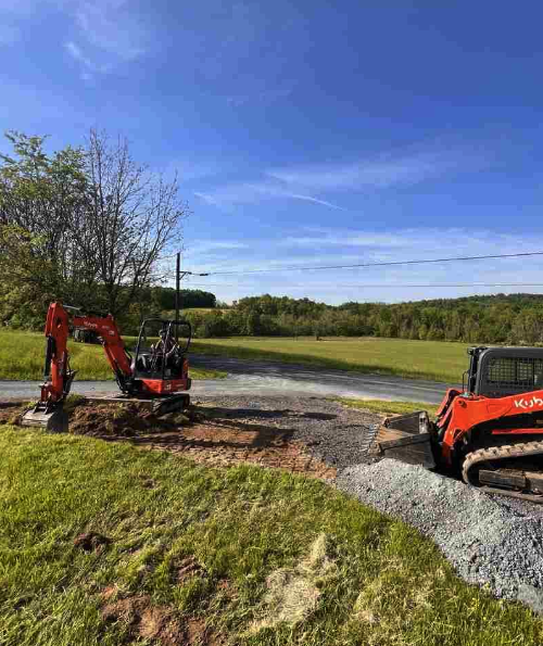 Project 18 site grading overview