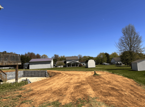 Project 2 excavation and prep