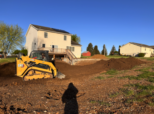 Project 3 driveway grading